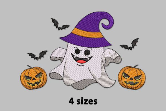 Halloween Ghost with Pumpkin: A Designer’s Review