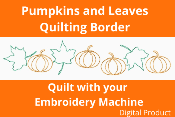 Pumpkins and Leaves Border: An Etsy Seller’s Review
