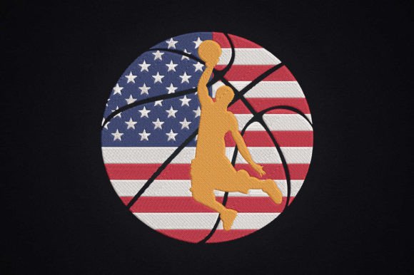 Review: Basketball 4th of July American Flag Design